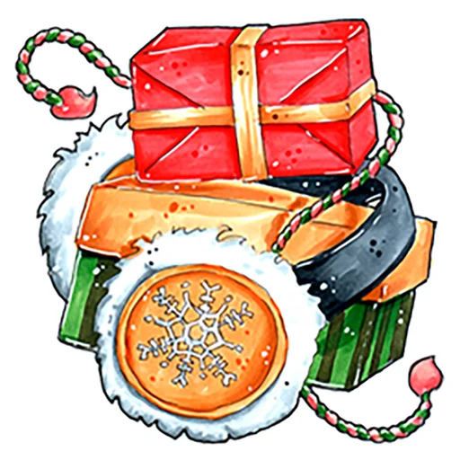 Telegram stiker «Xmas | Новый год» ❤️