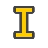 Емодзі Telegram «Yellow & Gray Alphabet» 🟡