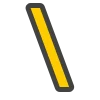 Telegram emojisi «Yellow & Gray Alphabet» 🟡