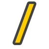 Емодзі Telegram «Yellow & Gray Alphabet» 🟡