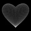 Эмодзи Telegram «Hearts everywhere» 🤍