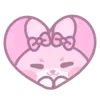 Telegram emoji Cute bunnies