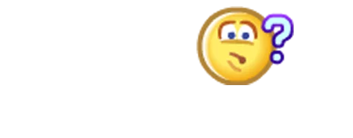 Yahoo! emoji ❓