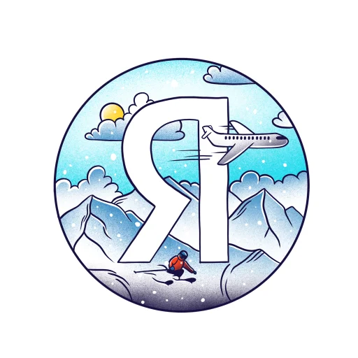 Telegram stiker «Горнолыжный Яндекс» 🏠