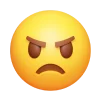Telegram emojisi «Yandex emoji» 😠