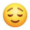 Емодзі Yandex emoji 😌