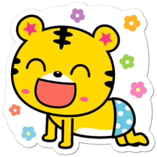 Yango The Baby Tiger  sticker 👶