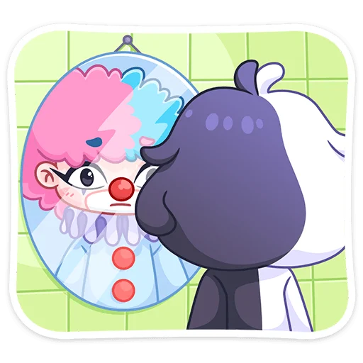 Telegram Sticker «Янина» 🤡