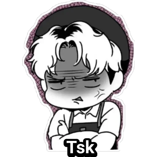 Telegram Sticker «YAOI» 😤