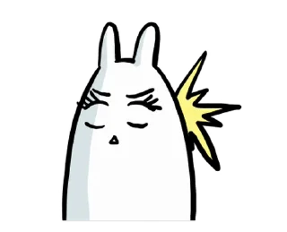 Bunny 🐇 emoji 😨