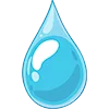 Telegram emoji «Обед эмодзи» 💧