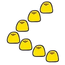 Yellow Animated emoji 🤨