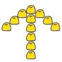 Yellow Animated emoji 🤨