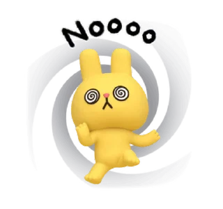 Yellow Rabbit emoji 🚫