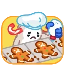 Yeti on Holidays emoji 😔