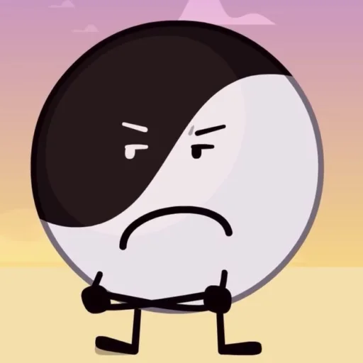 Yin Yang Inanimate Insanity emoji 😠