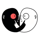 Yin&Yang emoji 👈
