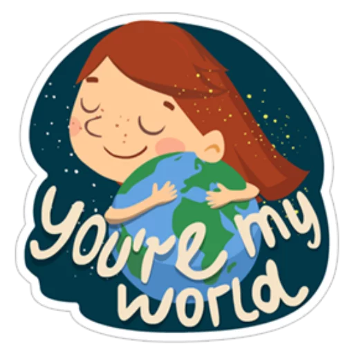 Young Love in Space ?  sticker 🌍