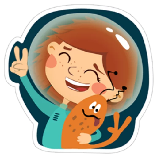 Young Love in Space ?  sticker 😄