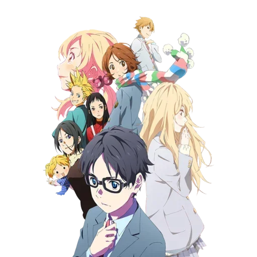 Стикер Your Lie in April  ❤️
