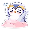 Telegram emoji «Пингвинчик Юки» 🥱