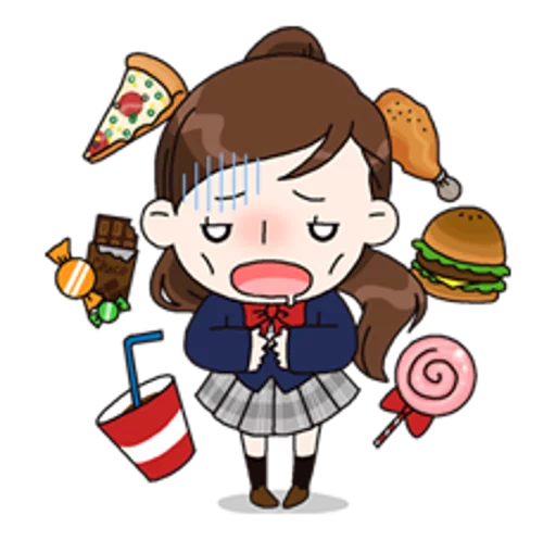 Yuko the Schoolgirl sticker 🤤