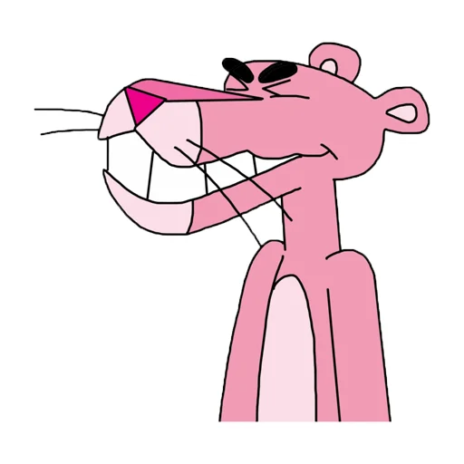 Pink Panther sticker 😁