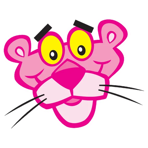 Стікер Pink Panther 😃