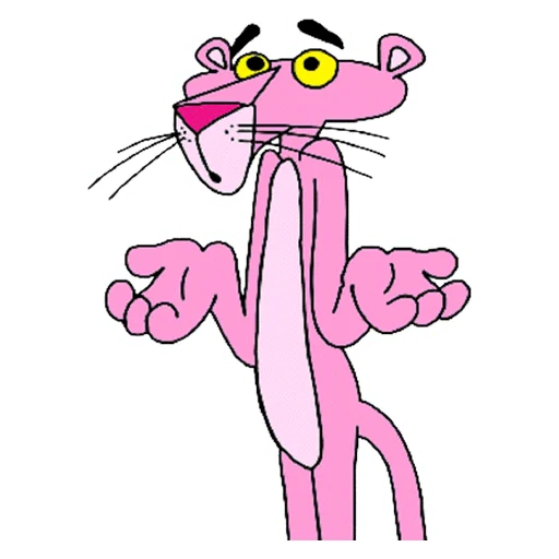 Стикер Pink Panther 🤷‍♂️