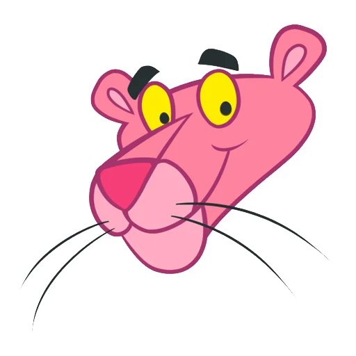 Telegram stiker «Pink Panther» 🙂