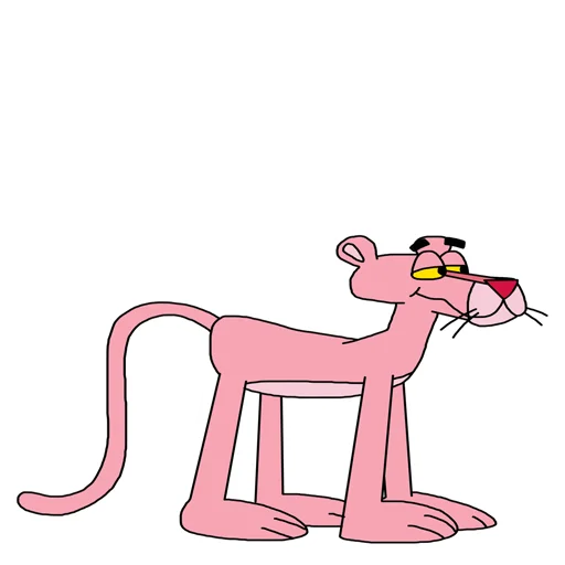 Стикер Pink Panther 😼