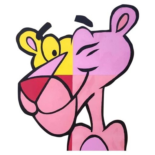 Стікер Telegram «Pink Panther» 😉