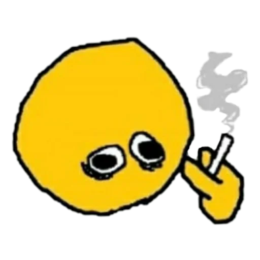 жёлтые ебала пнг emoji 🚬