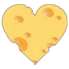 yellow fei emoji 🧀