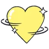 yellow fei emoji 🫠