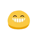 Желтые эмодзи emoji 😄