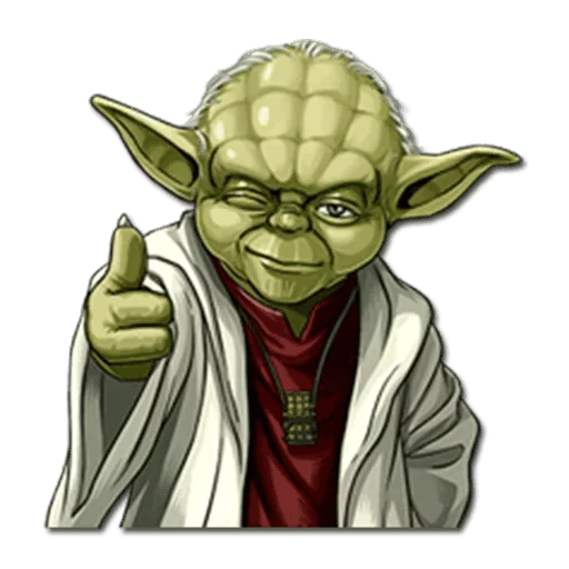 Telegram stikerlari Yoda