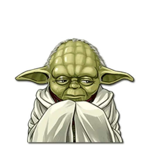 Yoda sticker 😒