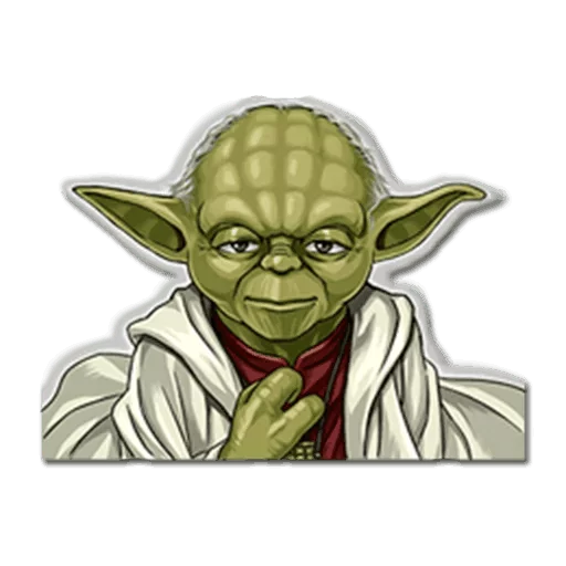 Yoda sticker 😌