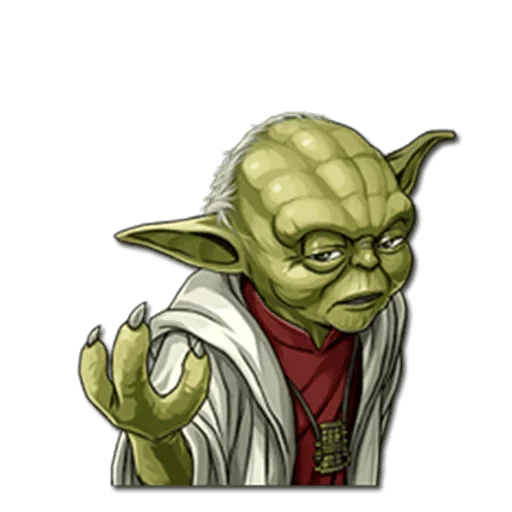 Yoda sticker 😬