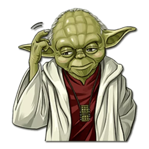 Yoda sticker 😕