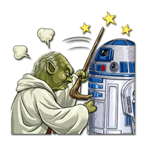 Yoda sticker 😡