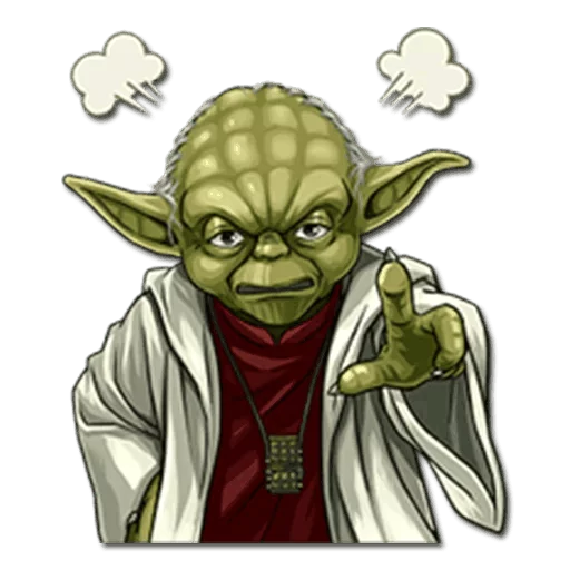 Yoda sticker 👉