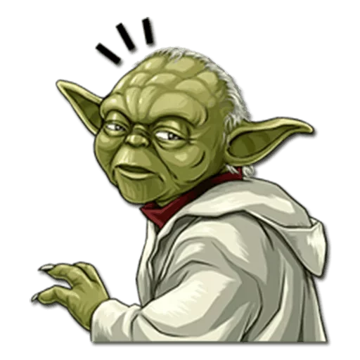 Telegram Sticker «Yoda» 
