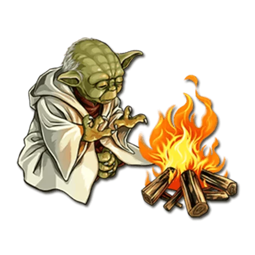 Yoda stiker 😊