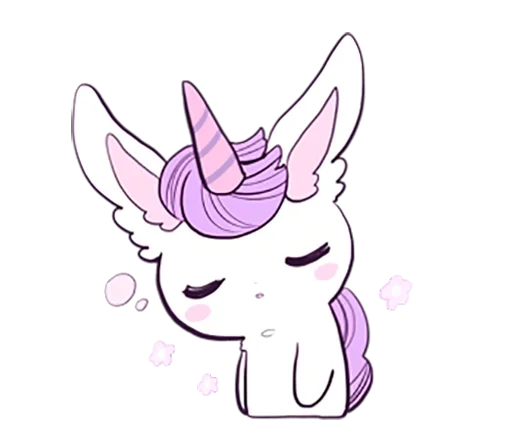 young unicorn emoji 🥺