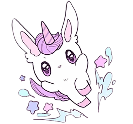 young unicorn emoji 🤩