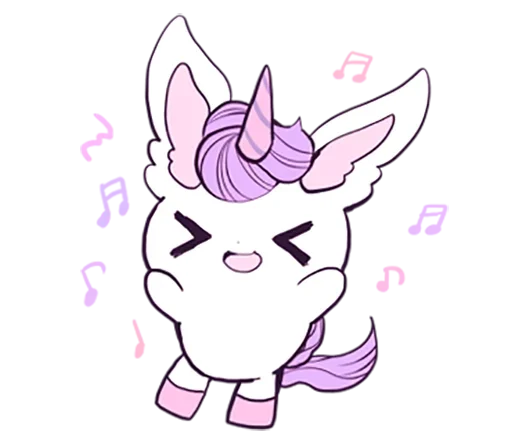young unicorn emoji 🙁