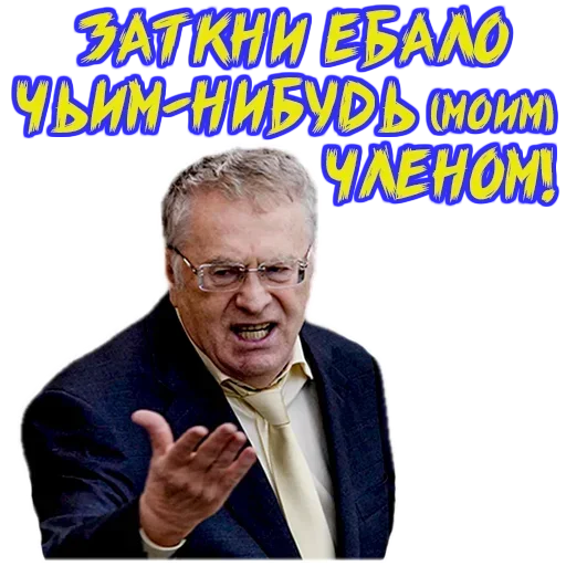 Владимир Жириновский stiker 🥶