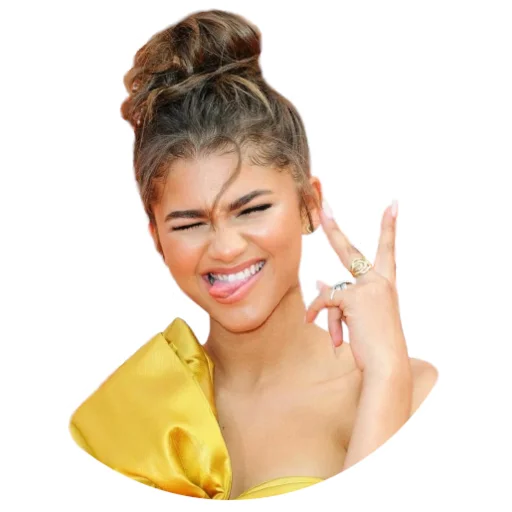 Zendaya emoji ✌️